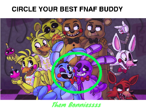 Circle your best fnaf buddy remix 