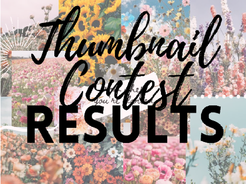 EARTH THUMBNAIL CONTEST RESULTS!!!  #Contest #Earth #Results