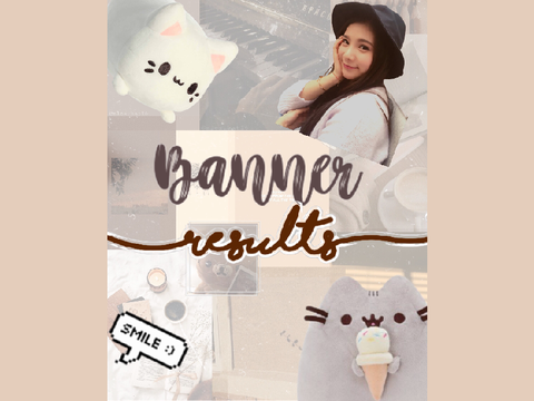 Banner Contest Results!