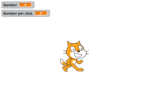 Number per Click Demonstration