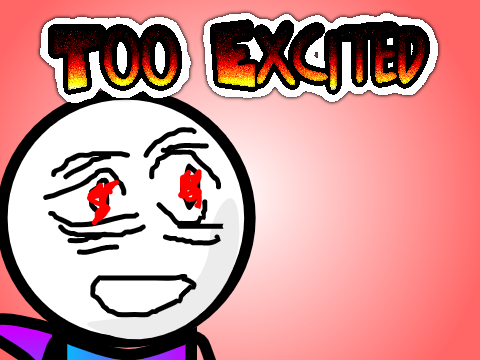 When you're too excited... // #animations
