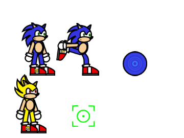 modern sonic sprites