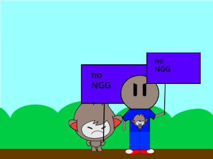 Me protesting NGG 