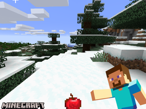 Minecraft Apple Toss Template