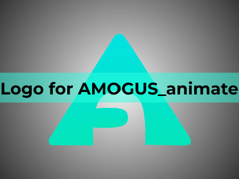 Logo for AMOGUS_animate