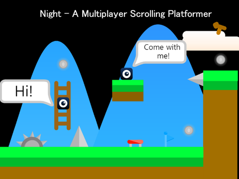 Night | A Multiplayer Scrolling Platformer | #Games #All #Trending #Art #Music #Stories