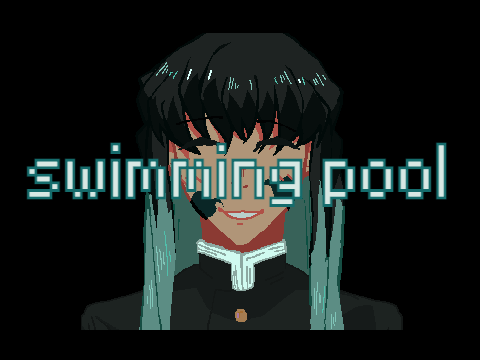 swimming pool + meme