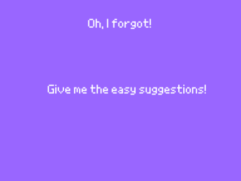 What should I make?