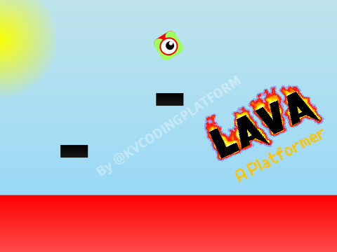 LAVA Platformer || Mobile & Computer Friendly