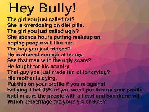 Remix this if you are against bullying remix remix remix