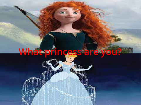 Which disney princess are you?