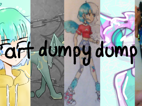 ✏ art dumpy dump