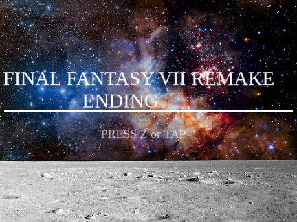 FINAL FANTASY VII REMAKE ENDING (Japanese)