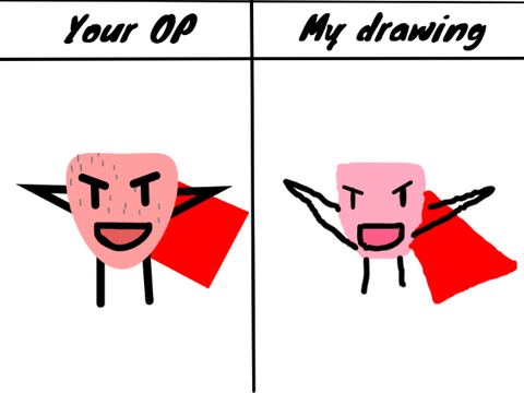 My really bad drawing of @tagaurora 's OP