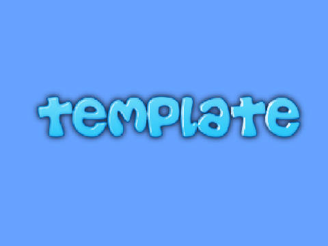Blue Intro Template