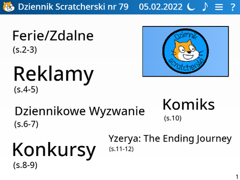 Dziennik Scratcherski nr. 79 (05.02.2022)