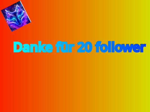 20 Follower Intro Wetbewerb