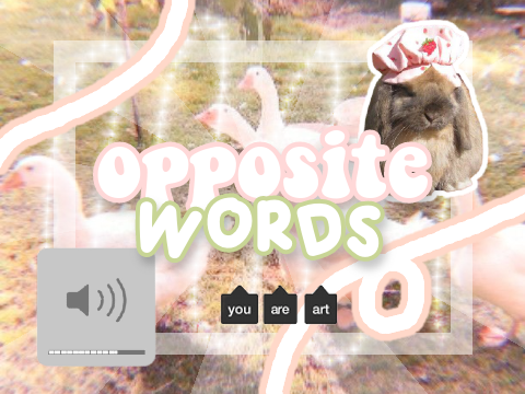 ↱ opposite words ✰