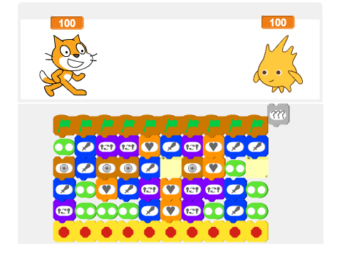 Scratch and the Script Squad Battle test