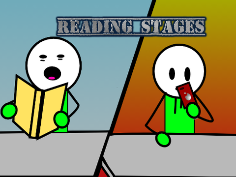 Reading stages || #Animation 