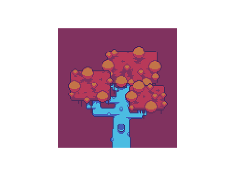 alien tree art