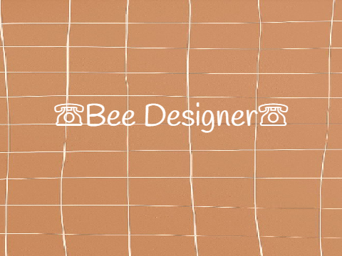 ⌦Bee Designer Game