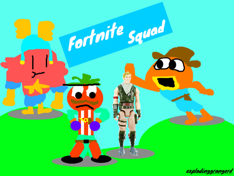 Fortnite Squad Promo Art