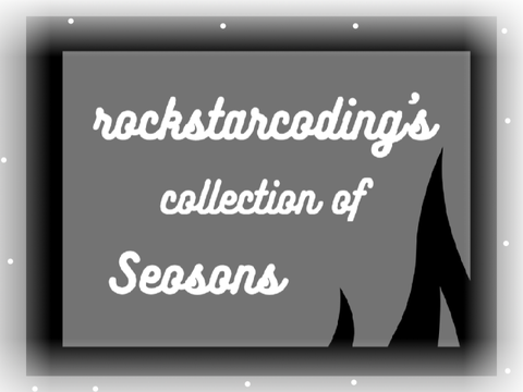 My collection of seasons… (stickers)