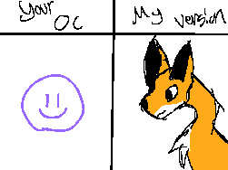 i don't have an OC but you can have this