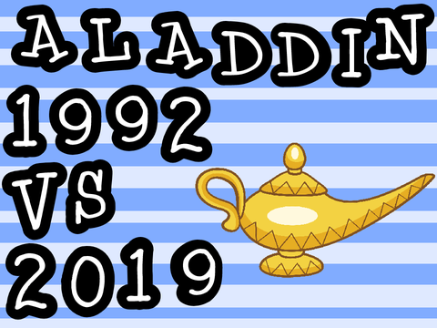 1992 Aladdin Characters VS. 2019 Aladdin Characters
