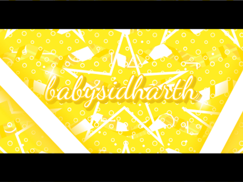 Banner For @babysidharth