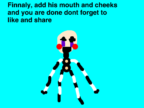 How to draw marrionette/puppet