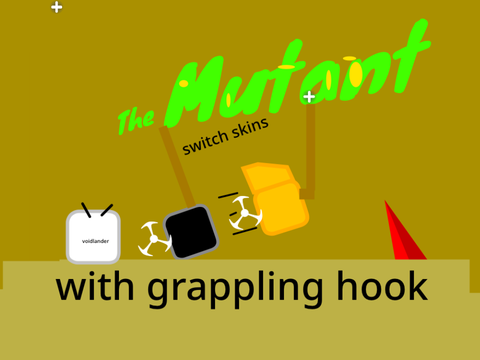 The mutant part 3 WITH GRAPPLING HOOK shrunken