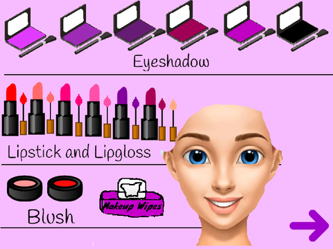 Purple princess makeover