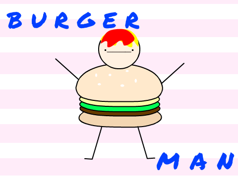 ⚓️Food Character Tag | reemf⚓️ BURGER MAN