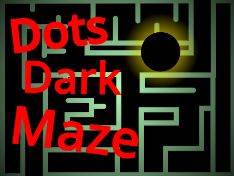Dots dark maze