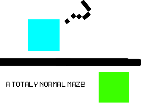 A totally normal maze