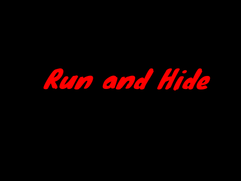 Run and Hide (work in progress)