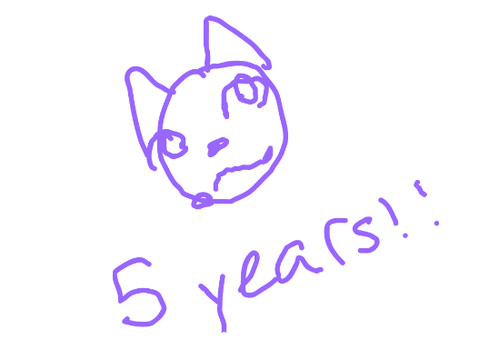FIVE YEARS LESS GOO