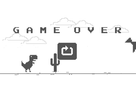 Chrome T-rex run