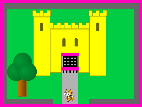 Adventure in Scratchland - Part 6 (Castle & Gate)