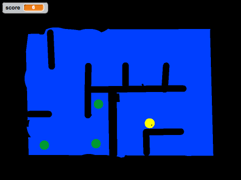Pac man maze 2