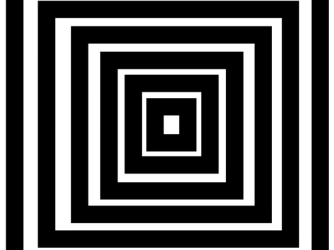 Infinite Hallway - An Optical illusion
