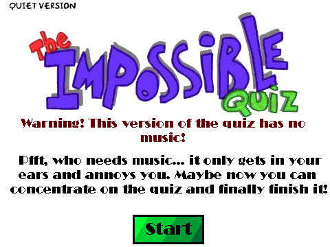The Impossible Quiz
