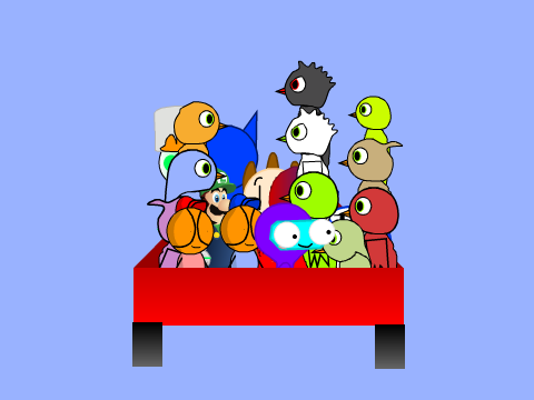 add yourself on Epic 3D Roller Coaster Ride!
