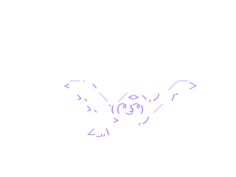 <￣｀ヽ　　　　　　　／￣＞ 　ゝ、　＼　／<>ヽ,ノ　/´  　　ゝ、　`( ( ͡° ͜ʖ ͡°)　／ 　　　　　>　　,ノ  　　 ∠_,,\