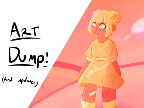 Smoll Art Dump  ˚₊ ฅ/ᐠ • - • ✿\ ₊ ˚ ------