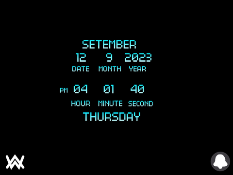DIGITAL CLOCK.