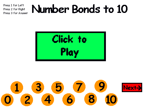 Number Bonds to 10