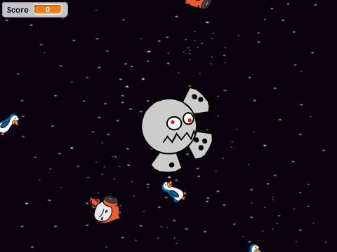 Crazy Orb Rocket Robot